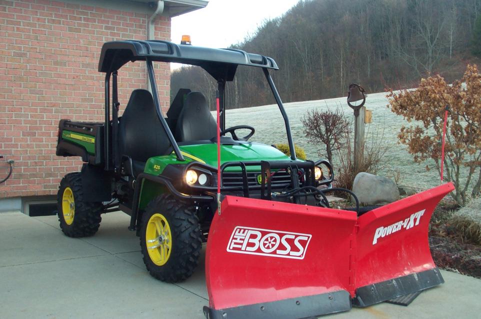 The Boss UTV plows
